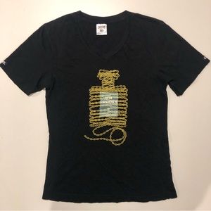 Crooks & Castles T Shirt Womens Size XS Black Color